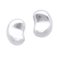 ティファニー Tiffany&co ビーン イヤリング エルサペレッティ シルバー Ag925 レディース 女性 【中古】