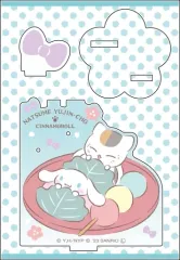 【中古】ディスプレイ・カスタム用アイテム ニャンコ先生＆シナモロール アクセサリースタンド 「夏目友人帳×サンリオキャラクターズ」