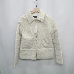◇ ⊇ ◎●未使用● AS KNOW AS アズノゥアズ 中綿 長袖 ブルゾン サイズF グレー系 レディース E  【1502180069543】のサムネイル