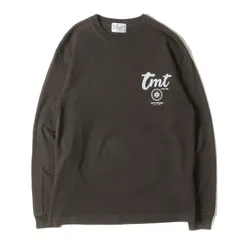 【美品】TMT ティーエムティー Tシャツ サイズ:L / 22AW イーグル&フェザー ヘビーウェイト ロングスリーブ Tシャツ / チャコール / トップス カットソー 長袖【メンズ】のサムネイル
