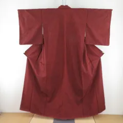 未使用品 色無地 染抜き一つ紋 花紋 刺繍 ラベンダー 身丈166cm 正絹 2025年最新】色無地着物の人気アイテム - メルカリ