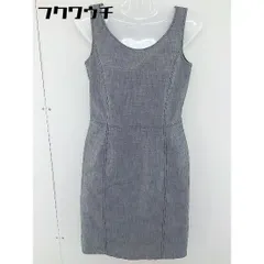 ◇ 22 OCTOBRE ヴァンドゥーオクトーブル ノースリーブ 膝下丈 ワンピース サイズ38 グレー レディース 【中古】 【1105280004669】のサムネイル