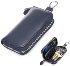 【在庫セール】レディース メンズ 車 6連キーフック 大容量 PUレザー スマートキー キーケース [fogman]