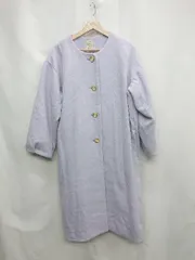 ◇ ⊇ SM2 サマンサ モスモス 長袖 コート サイズF ライトブルー レディース E  【1503050017961】