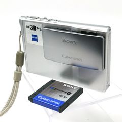 ソニー　Cybershot DSC-T7 サイバーショット　シルバー　デジタルカメラ　コンパクト　充電器ないため動作未確認　管理番号ARCKO045