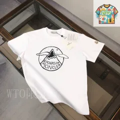 【今日WTO】MON*CLER 2025 カップルロゴ T（ルーズフィット）-OB00
