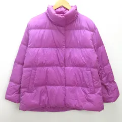 U■ユニクロ/UNIQLO ウルトラライトダウンコクーンジャケット/211-421618【L】ピンク/LADIES/M5【中古】■