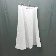 ◇ MISCH MASCH ミッシュマッシュ シンプル 綺麗め オフィス ひざ丈 フレア スカート サイズ36 グレー レディース E  【1303290000859】