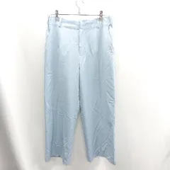 ◇ ⊇ ◎●未使用● Style Note スタイルノート ワイドパンツ サイズLL ライトブルー レディース E  【1410100058433】