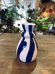 カロリーナボールド&ブルー　花瓶　フラワーベース