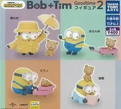ミニオンズ Bob ＋ Tim Goodtime フィギュア 2全4種セット