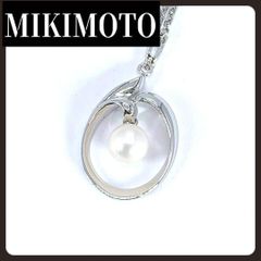 未使用✨ミキモト ペルリータ ネックレス ペンダント立体ハート型