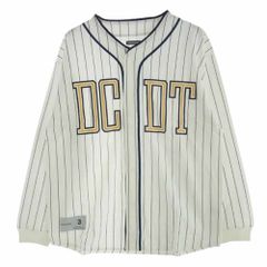 DESCENDANT ディセンダント 221ATDS-CSM31 BEARS LS ベースボール 長袖 シャツ ホワイト系 3【新古品】【未使用】【中古】