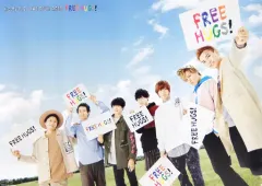 【中古】ポスター(男性) B2ポスター Kis-My-Ft2 「Kis-My-Ft2 LIVE TOUR 2019 FREE HUGS!」