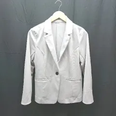 ◇ GLACIER グラシア フォーマル 前ボタン閉め 長袖 ジャケット サイズS グレー レディース E  【1304120041073】