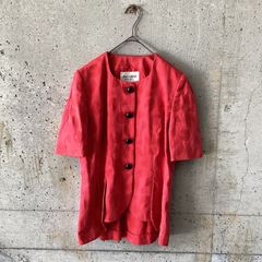 jin akhida ジュンアシダ グレー 刺繍 テーラードジャケット - メルカリ