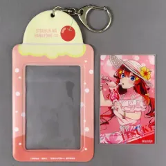 【中古】キーホルダー 中野五月 アクリルシートホルダー＜Resort Mood＞ 「五等分の花嫁∽ Resort Mood in アトレ秋葉原」