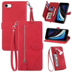 【迅速発送】for iPhone SE 第3世代 (2022) / iPhone SE 第2世代 (2020) / iPhone8 / iPhone7 ケース 手帳型 ビジネスフリップノートレザーケースシンプルなレトロなファッション携帯電話ケース防水と汚れた携