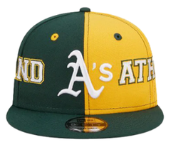 NEW ERA オークランド･アスレチックス  OAKLAND ATHLETICS TEAM SPLIT 59FIFTY SNAPBACK