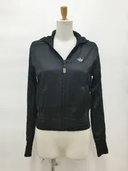 アディダス adidas パーカー L ブラック ブルゾン トラックジャケット 2510WR082