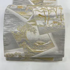 30%Off ❬新品▫未使用❭ 四君子(しくんし) プラチナ二重箔 高級袋帯