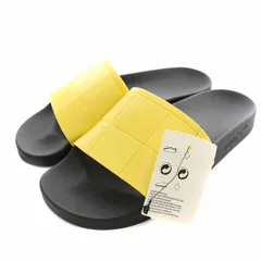 アディダスオリジナルス adidas originals RAF SIMONS ADILETTE CHECKERBORD チェッカーボードサンダル ヘップサンダル US8 26.5cm 黄色 イエロー /YI15 ■GY21のサムネイル