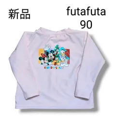 【 ディズニー 】新品 ラッシュガード フタフタ 水着 ピンク 90 子供服 プール バースデイ