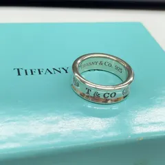 ☆希少☆美品☆【TIFFANY&Co.】リターントゥ リング 8.5号 Z237