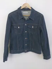 ◇ ru JEANS アールユー ジーンズ 長袖 デニム ジャケット Gジャン サイズ15 インディゴ メンズ P  【中古】 【1210120005918】