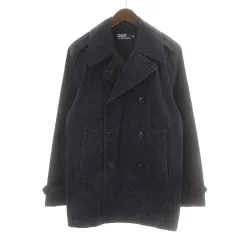 ポロ バイ ラルフローレン Polo by Ralph Lauren トレンチコート スプリングコート ダブル ミドル M 紺 ネイビー /NW40のサムネイル