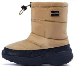 ブラウン_19.0 cm M MORENDL スノーブーツ キッズ 綿靴 雪遊び 子供 雪用ブーツ スノーシューズ 暖かい 冬用 超軽量 滑り止め 長靴 引きひも ブラウン19CM