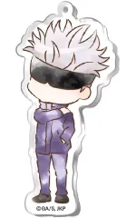 【中古】キーホルダー 五条悟 「呪術廻戦 レトロちっく アクリルキーホルダー」