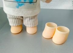 ぬいの素足　【10cm・12cmぬい用靴】