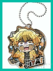 鬼滅の刃 ぴた！でふぉめ　アクリル キーホルダー Vol.2【 我妻 善逸  (泣き顔) 】(単品)　新品未使用 １個 アクキー