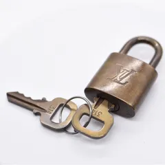 LOUIS VUITTON ルイ ヴィトン パドロック 南京錠 鍵 キー 2個 番号314