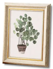 【迅速発送】upFRAME 写真立て おしゃれ L判 2l ハガキ アンティーク ヴィンテージ風 樹脂製 壁掛け 卓上 置き掛け兼用 縦横兼用 フォトフレーム 額縁 (10×15cm（一般ハガキ） ウッドベージュ)