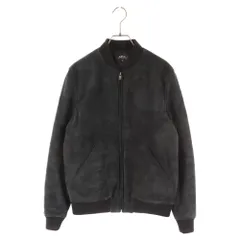 A.P.C (アーペーセー) ゴートレザージップアップジャケット ブラック 24166-1-38011のサムネイル