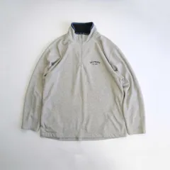 【GAP】00's Half Zip Fleece Gray L