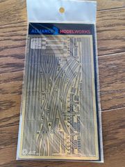【Alliance Model Works】（NW70035）1/700 ジオラマ用標準ゲージ 鉄道