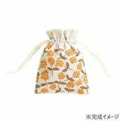 戸塚刺しゅう 刺繍キット 戸塚刺しゅう×星燈社 星あかりの刺繍手帖 巾着袋「ほのか」 523