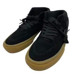 VANS バンズ VN0A5FCDB9M PRO SKATE HALF CAB BLACK GUM  ハーフキャブ ブラックガム スニーカー ブラック系 26.5cm【極上美品】【中古】