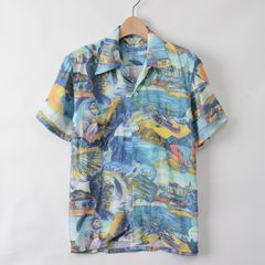 パタゴニア パタロハ アロハシャツ 1993 リバービジョンズ 毛針XL相当