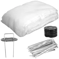 新品 Maruon 害虫除けネット 防虫ネット 植物保護カバー 3mx10mピン２０本付 保温 防霜 防風 食害対策 カット可 中が見やすい 透け感 通気性 細い メッシュ 家庭菜園 防鳥ネット 透光性90% 水やり可能 農業資材