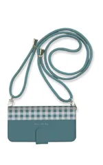 iPhone 13 iPhone13 ケース 手帳型 アイフォン13 スマホケース 携帯ケース チェック柄 かわいい おしゃれ 大人 可愛い 人気 パステル ストラップ付 カラー04