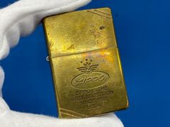 ④ Zippo IS THE BEST SELECTION 1932 U.S.A. 1989年製 ジッポー ゴールドカラー 喫煙具 希少【G2/C104-4】