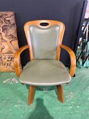 美品　浜本工芸 回転椅子　椅子　イス①　いす　ダイニングチェア