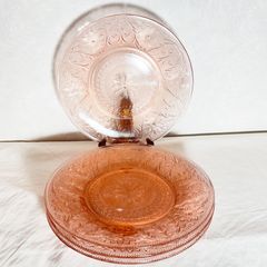 インディアナグラス ティアラ スナックセット スナックプレート 2人分セット インディアナグラス ティアラ スナックセット スナックプレート 2人分