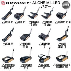 右用 オデッセイ Ai-ONE MILLED パター STROKE LAB 90 スチールシャフト 日本仕様 ODYSSEY エーアイワン ミルド ストロークラボ 新品 未使用