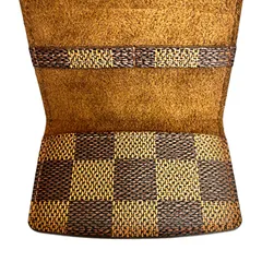 【極美品です⭐️ LOUIS VUITTON】 ルイヴィトン　 カフスケース  ダミエ　ブラウン （AYA）