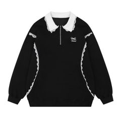 OVERLAP LOGO V NECK PISTE BLACK - メルカリ